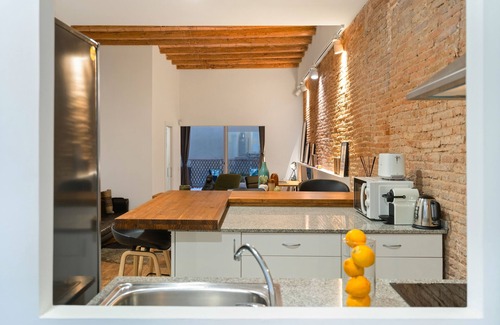 el Camp d'en Grassot i Gracia Nova Apartamento | This apartment is a 1 bedroom(s), 1 bathrooms, located in Barcelona, .