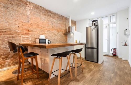 el Camp d'en Grassot i Gracia Nova Apartamento | This apartment is a 1 bedroom(s), 1 bathrooms, located in Barcelona, .