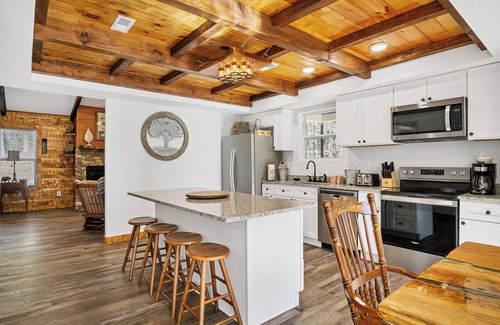 Townsend Casa | This newly built home has much to offer! hot-tub , fenced in back yard .