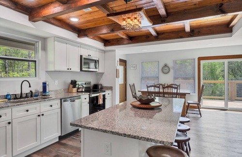 Townsend Casa | This newly built home has much to offer! hot-tub , fenced in back yard .