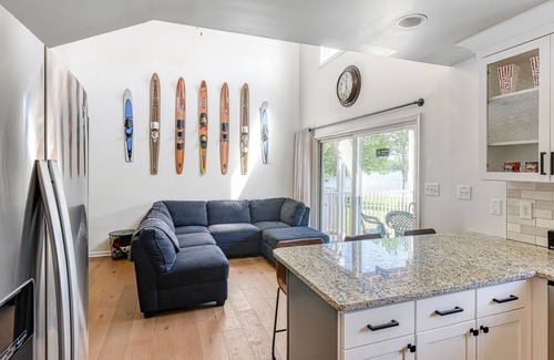 Mineral Casa | Three-story lakefront home w/ covered boat slip, and tennis/pickleball access