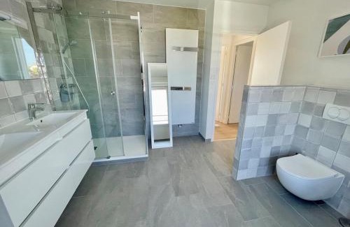 Locmariaquer Casa | Ti Ar Ch'astel, maison avec spa