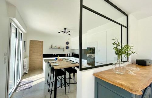 Locmariaquer Casa | Ti Ar Ch'astel, maison avec spa