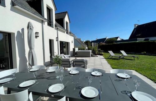 Locmariaquer Casa | Ti Ar Ch'astel, maison avec spa