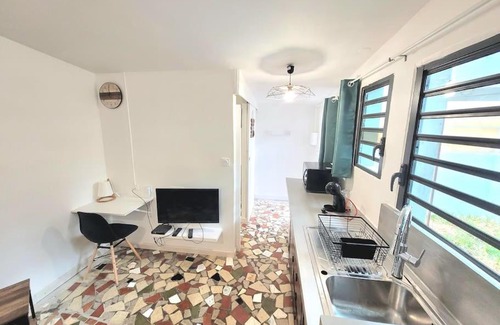 Saint-Denis Apartamento | Ti Jacques Beau Studio Hypercentre St Denis