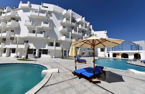 Hurghada Apartamento | Tiba View S83 - Estudio completamente nuevo con vista a la piscina cerca de El Gouna y kite spot