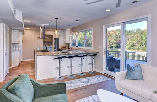 Central Newport News Casa | Tidal Creek Retreat Near CNU and Jefferson Labs