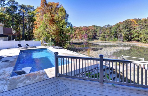 Central Newport News Casa | Tidal Creek Retreat Near CNU and Jefferson Labs