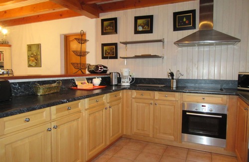 Souillac Chalet De Esquí | Chalet de madera en los bosques del valle del Dordoña