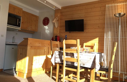 Tignes le Lac Apartamento | Tignes El lago ski-in ski-out 4 personas Bec Rouge gran terraza
