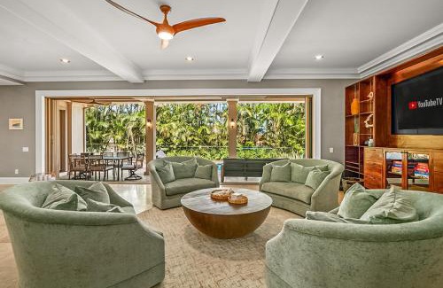 Poipu Villa | Tiki Villa In Poipu 5 Bd4bth, Pool & Ac Sleeps16