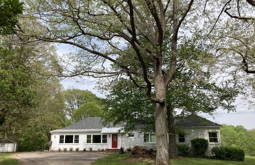Mills River Casa | Tilt'n B Farm - Main House w/ Horses, Views, Tennis, Trails, Fire Pit