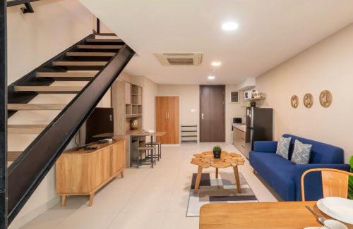 Tangerang Apartamento | Time Suit Cozy loft with WiFi and pool