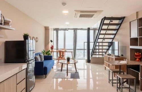 Tangerang Apartamento | Time Suit Cozy loft with WiFi and pool