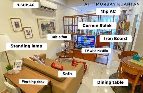 Kuantan Apartamento | TimurBay Seafront Residences by Melia Studio