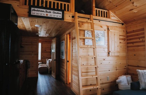 Dewy Rose Cabina | Tiny Cabin + Boating + Splash Island - #5