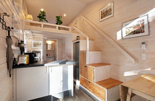 Caputh Casa | Tiny Home 'Tiny House Nº 3' con terraza privada, Wi-Fi y aire acondicionado