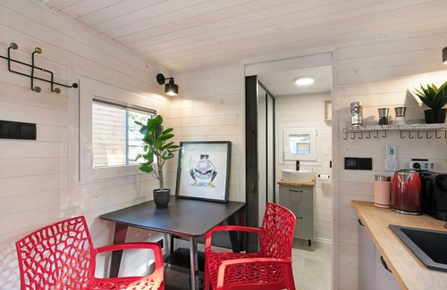 Caputh Casa | Tiny Home 'Tiny House Nr 4' con terraza privada, Wi-Fi y aire acondicionado