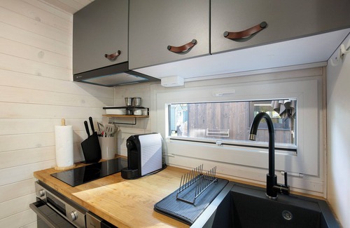 Caputh Casa | Tiny Home 'Tiny House Nr 5' con terraza privada, Wi-Fi y aire acondicionado
