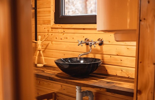 Rehenice Cabina | Tiny house at Secret Lake Prague magic place relaxation & wellness