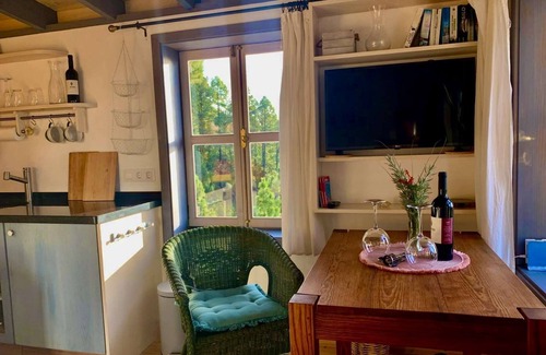 Garafia Casa | Casa El Nido- viñedo con piscina por encima de las nubes, vista al mar, WLAN