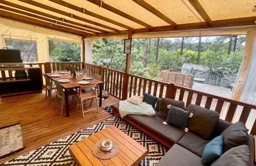 Claouey Complejo | Tiny house famille nature cap ferret