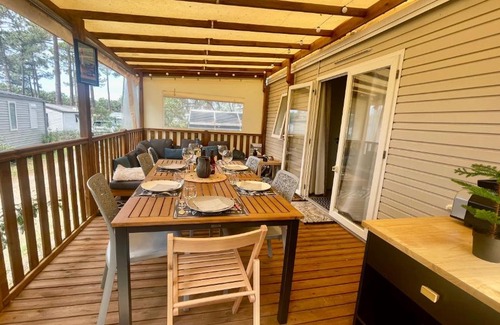 Claouey Complejo | Tiny house famille nature cap ferret