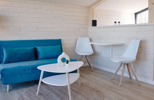 Klitten Apartamento | Tiny House Kalle #9 - Skan-park Ferienhäuser & Tiny Houses am Bärwalder See
