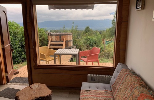 Pucon Casa | Tiny House con Tinaja Privada 1