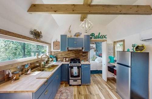 Delta Casa | Tiny House with wifi, private W/D, lake views + dog friendly