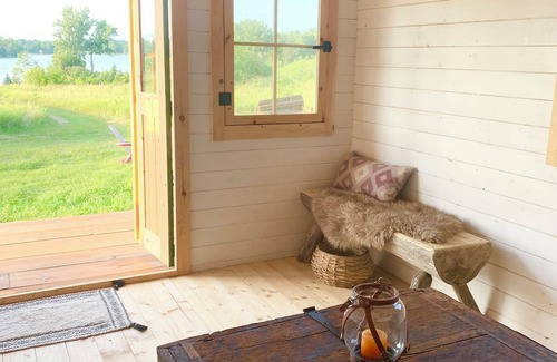 Quinte West Cabina | Tiny Oaks Cabin Cozy and private with sleeping loft, walking distance to lake!