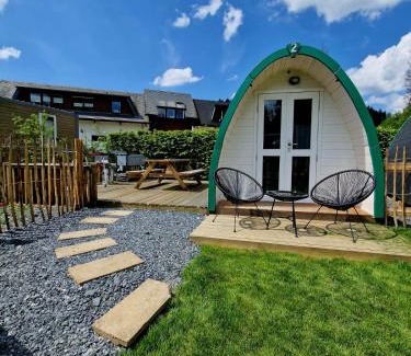 Luxembourg Ardennes Otro | Tiny rooms @ camping val d'Or