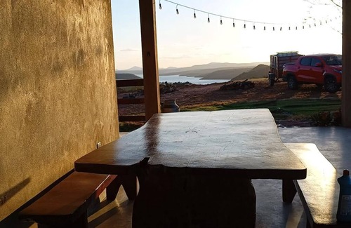 Olho d'Agua do Casado Cabaña | Toca do Mocó Local Tranquilo com Vista Para o Rio São Francisco