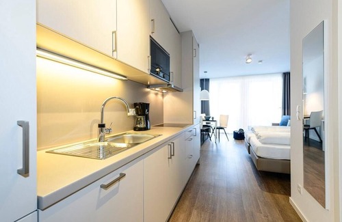 Bensersiel Apartamento | Tolles 1-zimmmer Apartment mit Balkon Inkl. Freier Schwimmbad- & Saunanutzung