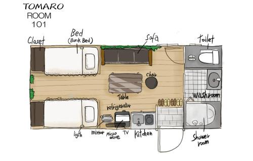 Minato Apartamento | TOMARO Osaka Bay