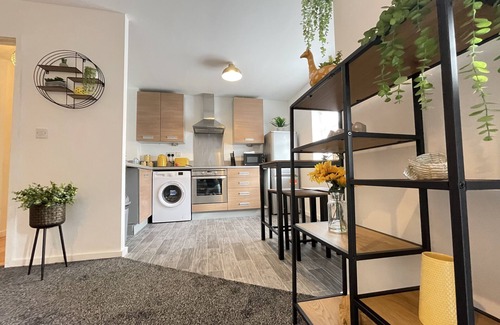 Littleover Apartamento | Top Floor - LA 61 -Apartamento-Moderno-Baño Privado-Balcón