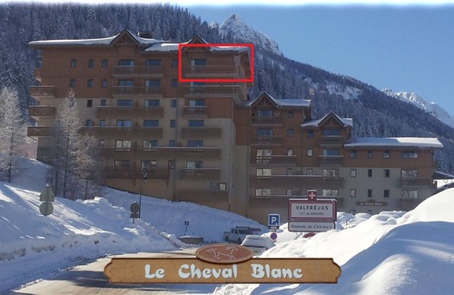 Valfrejus Apartamento | Dúplex en planta alta para 8 personas con vista excepcional en Valfréjus