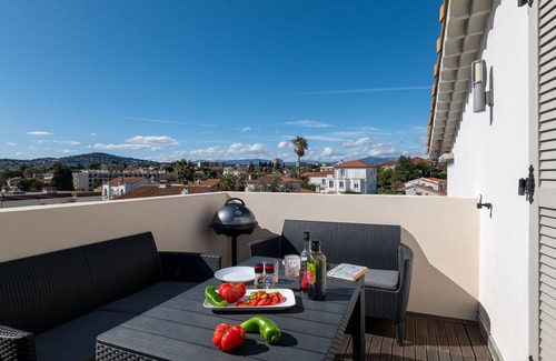 Antibes Apartamento | Top Floor, Nest in Mandara Beach - Cote d'Azur