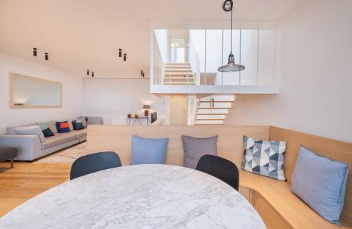 Sint-Gillis Apartamento | Top Floor New Duplex Stunning View In Trendy St Gilles