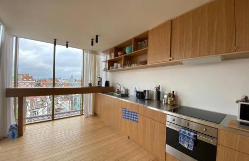 Sint-Gillis Apartamento | Top Floor New Duplex Stunning View In Trendy St Gilles