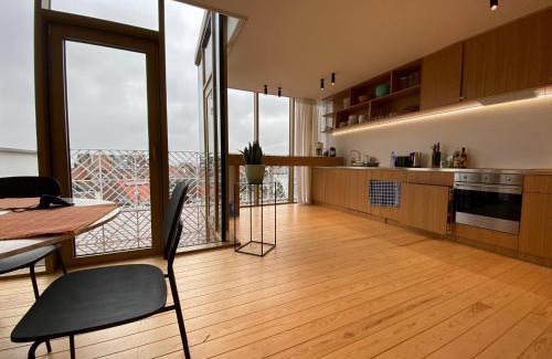 Sint-Gillis Apartamento | Top Floor New Duplex Stunning View In Trendy St Gilles