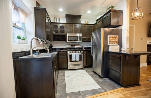 Medford Casa | Top of the line Townhome with two primary ensuite bedrooms.