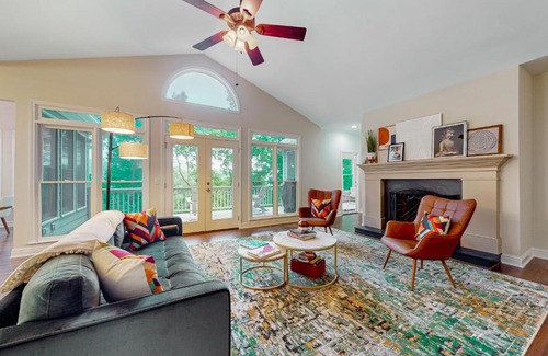 Big Canoe Casa | Top of the Trees Oasis