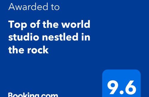Queensberry Casa | Top of the world studio nestled in the rock