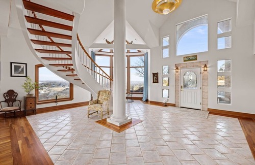 Wellsboro Casa | Top of the World Wellsboro -Spacious Home w/ Pickleball, HOT TUB, Pond, A+ View!