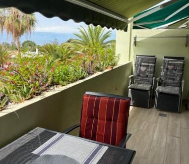 Puerto de la Cruz Apartamento | Top Terrassen Wohnungen, direkt am Strand, 25 m beheiztem Pool, Wifi free, free parking