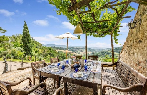 Lubriano Villa | Torre del Melograno con piscina climatizada