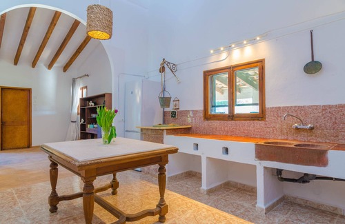 Campos Villa | TORRE MARINA - Villa con piscina privada en Sa Ràpita. WiFi Gratis