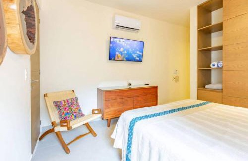 Akumal Apartamento | Tortuga Azul Private Terrace Rooftop Pool W BBQ Beach Access 11 Pools Free Beach Club