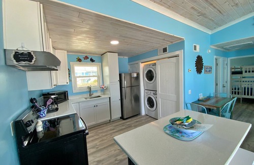 Surf Side Shores Casa | Total Facelift! Beachfront & Dog Friendly!